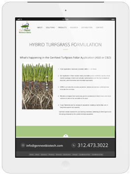 Home Page Tablet